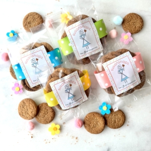 Sweet Spring snack packs - 10 gingersnap cookies