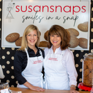 Mom-Daughter (Laura & Susan) run cookie company, Susansnaps