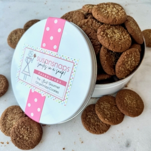 Mother's Day Gift Tin filled with 35 gourmet gingersnaps
