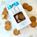 Alohasnaps Bakery Box. 20 toasted coconut gingersnap cookies