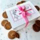 Breast Cancer Patient Cookie Gift Box - 30 original Susansnaps gingersnap cookies