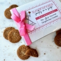 Breast Cancer Patient Gifts - Susansnaps gourmet gingersnap cookie gift box